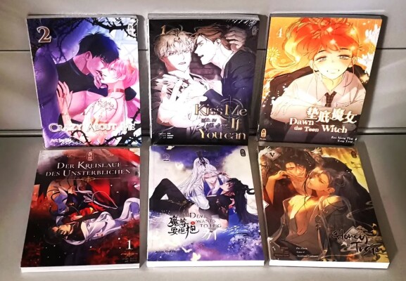 Die Neuheiten vom Manlin Verlag sind eingetroffen! - 