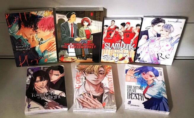 Die Manga-Neuheiten von Hayabusa sind eingetroffen! - 