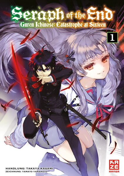 Seraph of the End - Guren Ichinose - Catastrophe at Sixteen -  Band 1 ( Light-Novel )