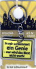 Ortsschild Schlüsselanhänger In mir schlummert ein Genie ...
