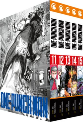 ONE-PUNCH MAN Band 11-15 im Sammelschuber Crunchyroll Manga