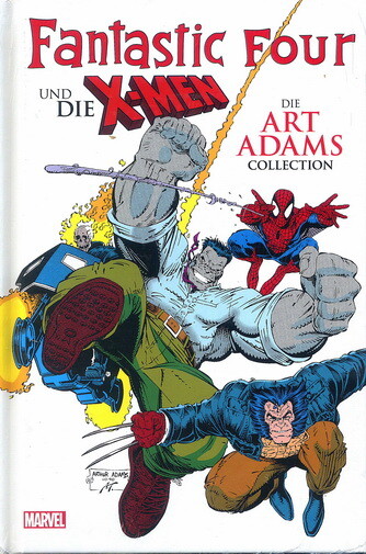 Fantastic Four und die X-Men- Collection von Art Adams - -  HC lim. 444 Ex.
