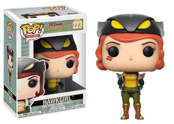 DC Comics Bombshells POP! Heroes Vinyl Figur Hawkgirl 9 cm (223)