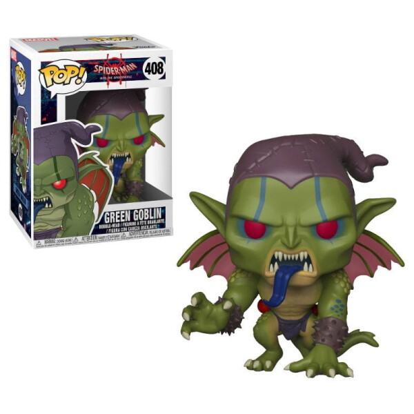 Figur Spider-Man Animated POP! Marvel Vinyl Wackelkopf-Figur Green Goblin 9 cm (408)