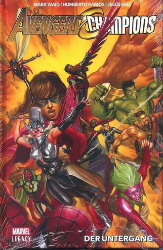 Marvel Legacy  Avengers / Champions 1 HC auf 222 Ex. lim.
