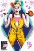Birds of Prey Poster Set Harley Quinn 61 x 91 cm