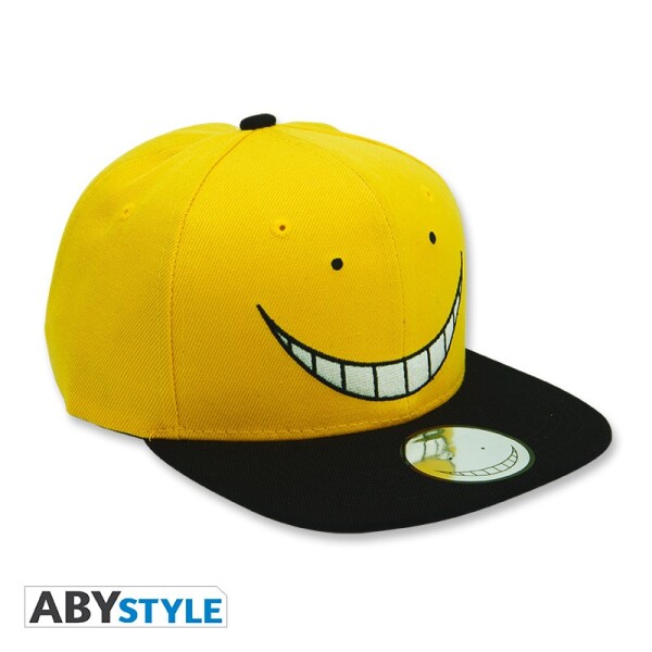 ASSASSINATION CLASSROOM - Snapback Cap - Schwarz & Gelb - Koro