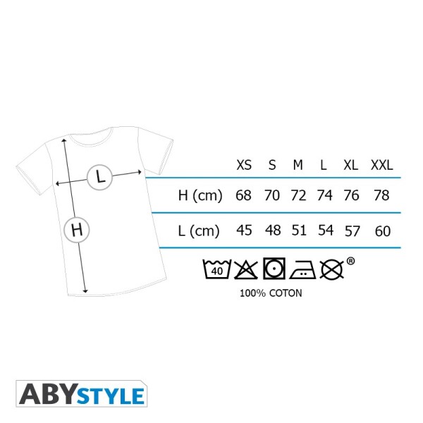 NARUTO SHIPPUDEN - T-Shirt "Naruto" Mann schwarz