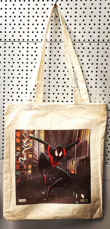 1 Stoff - Tragetasche Marvel / Kids: Spider-Man - Miles Morales (einseitig bedruckt)