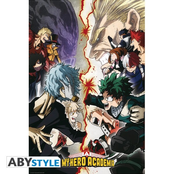 MY HERO ACADEMIA - Helden VS. Schurken - Poster (91,5 x 61)