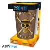 ONE PIECE - Großes Glas - 400ml - Totenköpfe - Matt