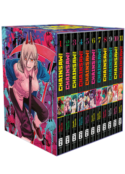 Chainsaw Man Schuber inkl. Band 1-11 (Deutsche Ausgabe)