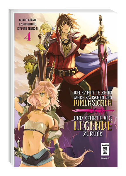 Ich kämpfte 10 Jahre zwischen den Dimensionen und kehrte als Legende zurück Band 4