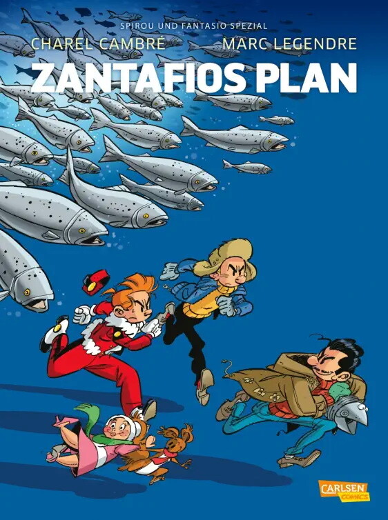 Spirou & Fantasio Spezial 37 - Zantafios Plan - (Softcover)
