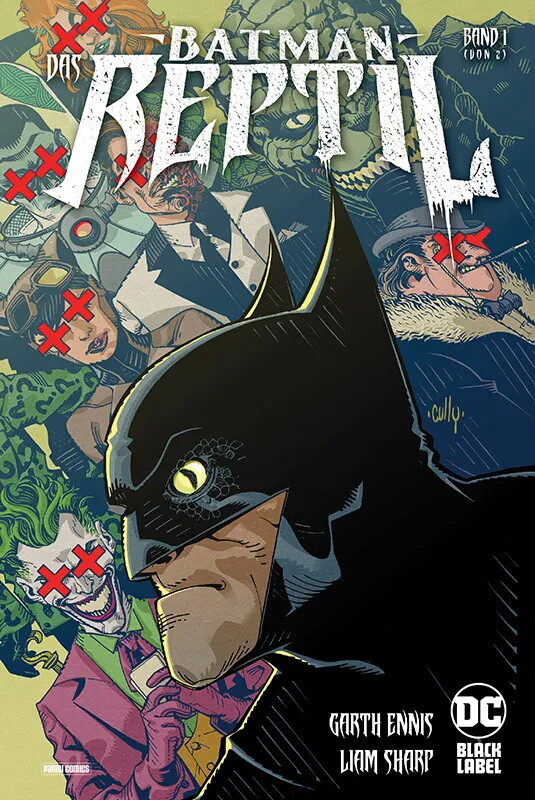 Batman - Das Reptil 1 (von 2) HC Variant lim. 444 Expl.