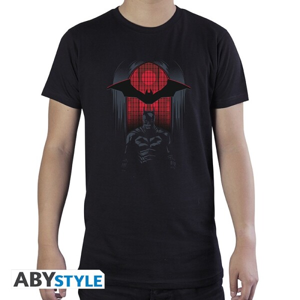 DC COMICS - T-Shirt "The Batman Dark" - Herren schwarz