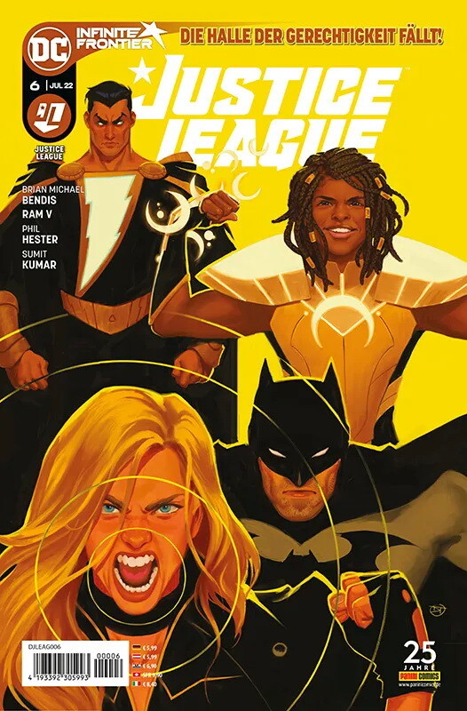 Justice League 6 - Infinite Frontier  (Juli 2022 )