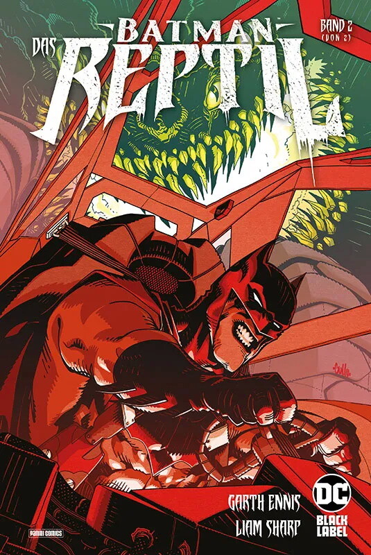 Batman - Das Reptil 2 (von 2) HC Variant lim. 444 Expl.