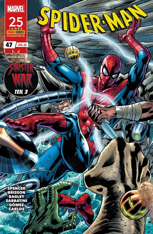 Spider-Man 47  (Juli 2022) + Loki Sticker