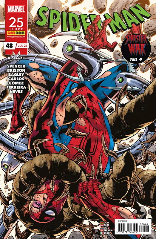 Spider-Man 48  (Juli 2022) + Loki Sticker