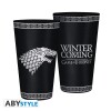 GAME OF THRONES - Großes Glas - 400 ml - Stark