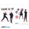 JUJUTSU KAISEN - Aufkleber - 16x11cm / 2 Blatt