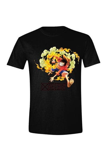 One Piece T-Shirt Luffy Attack