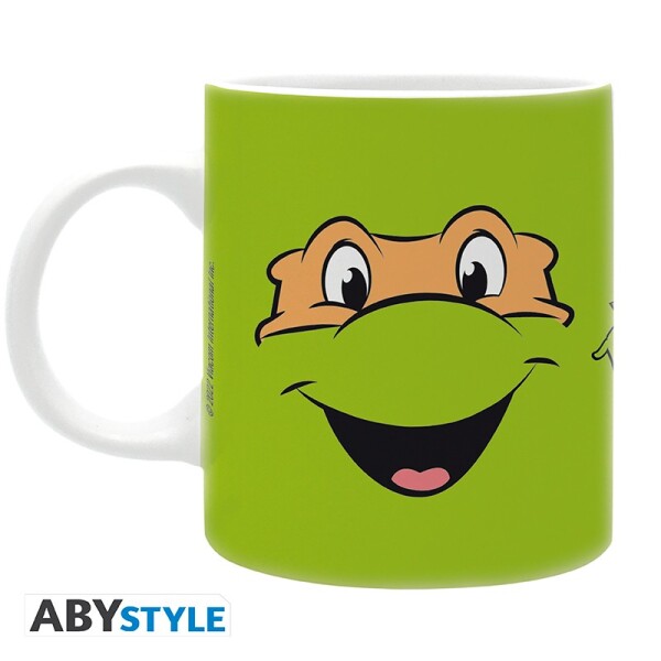 TMNT - Tasse - 320 ml - Raphael & Michelangelo