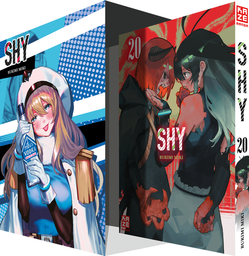 Shy Band 20 im Sammelschuber (1. Auflage Kazé-Logo)