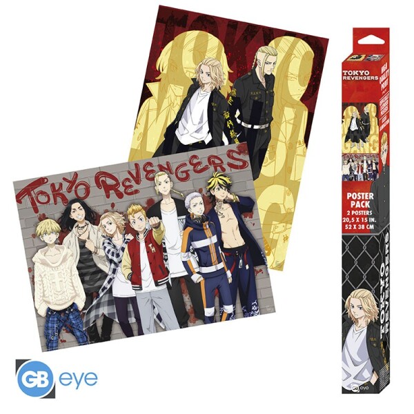 TOKYO REVENGERS – Set 2 Poster Chibi 52x38 – Serie 1