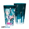 HATSUNE MIKU – Großes Glas – 400 ml – Musical City