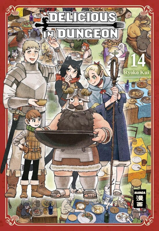 Delicious in Dungeon Band 14 (Deutsche Ausgabe)...