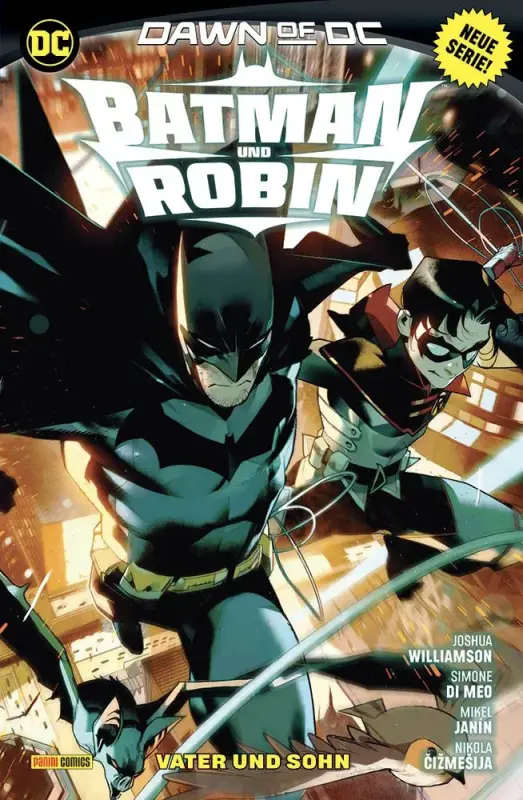 Batman und Robin 1 mit Acryl-Figur SC