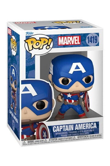 Marvel New Classics POP! Vinyl Figur Captain America 9 cm...