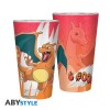 POKEMON – großes Glas – 400 ml – Glurak