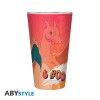POKEMON – großes Glas – 400 ml – Glurak