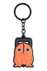 Chainsaw Man Gummi-Schlüsselanhänger Pochita ca, 6 cm