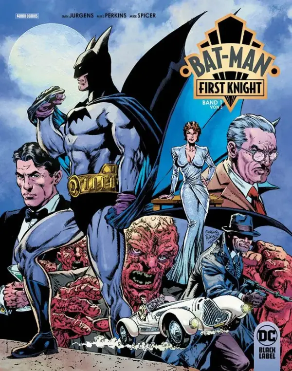 Bat-Man - First Knight 1 (von 3) HC Varinat (666)