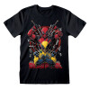 Marvel Comics Deadpool 3 – Deadpool/Wolverine Weapons T-Shirt