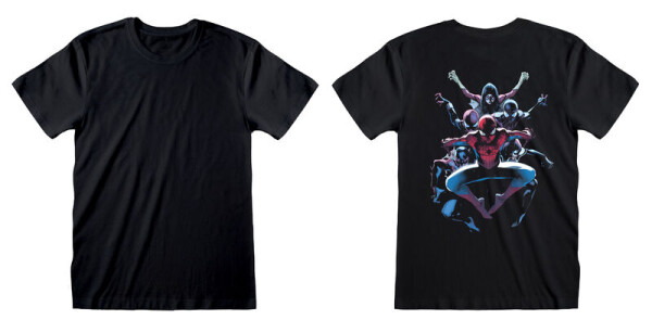 Marvel Comics Spiderman – Spiderverse Back T-Shirt