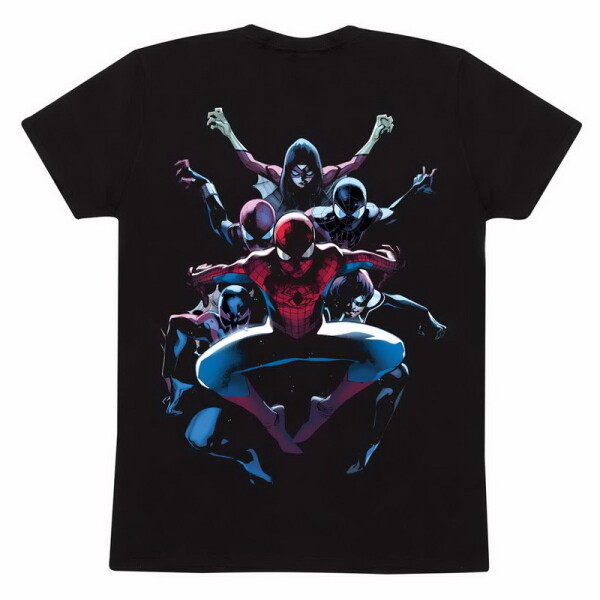 Marvel Comics Spiderman – Spiderverse Back T-Shirt