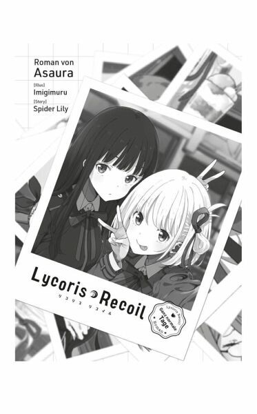 Lycoris Recoil Bundle: Manga + Roman + Acrylfigur