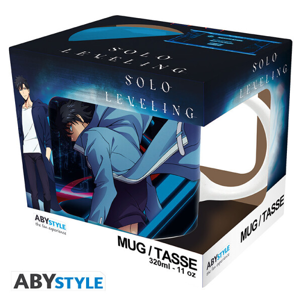 SOLO LEVELING - Tasse - 320 ml - Leveled Up!