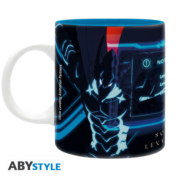 SOLO LEVELING - Tasse - 320 ml - Leveled Up!