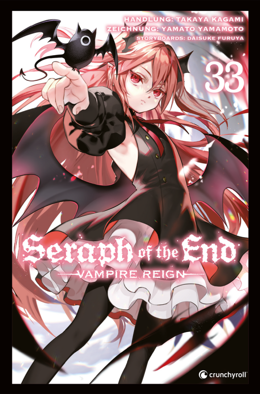 Seraph of the End  Band 33 (1. Auflage Kaze-Logo)