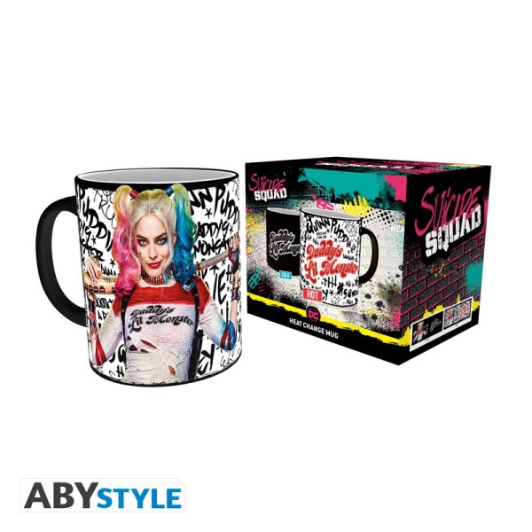 DC COMICS – Tasse Thermoeffekt – 320 ml – Harley Quinn - Daddys Lil Monster
