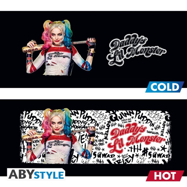 DC COMICS – Tasse Thermoeffekt – 320 ml – Harley Quinn - Daddys Lil Monster