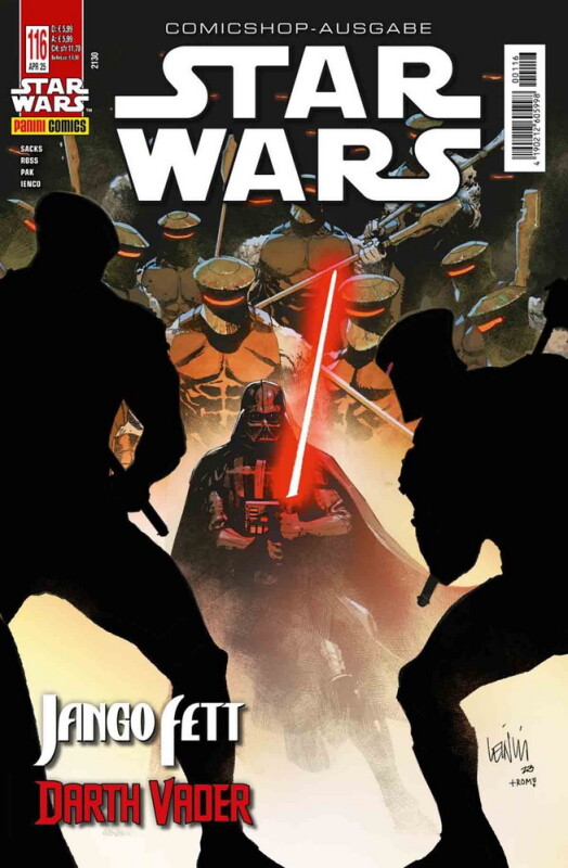 Star Wars Heft 116 -  Jango Fett 4 - Comicshop-Ausgabe  -