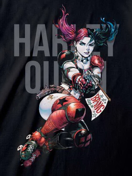 DC Batman – Harley Bang / Harley Quinn T-Shirt
