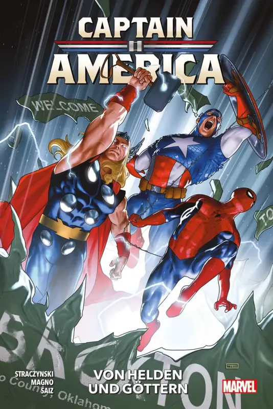 Captain America (2024) 3 : Von Helden und Göttern SC (Finale)